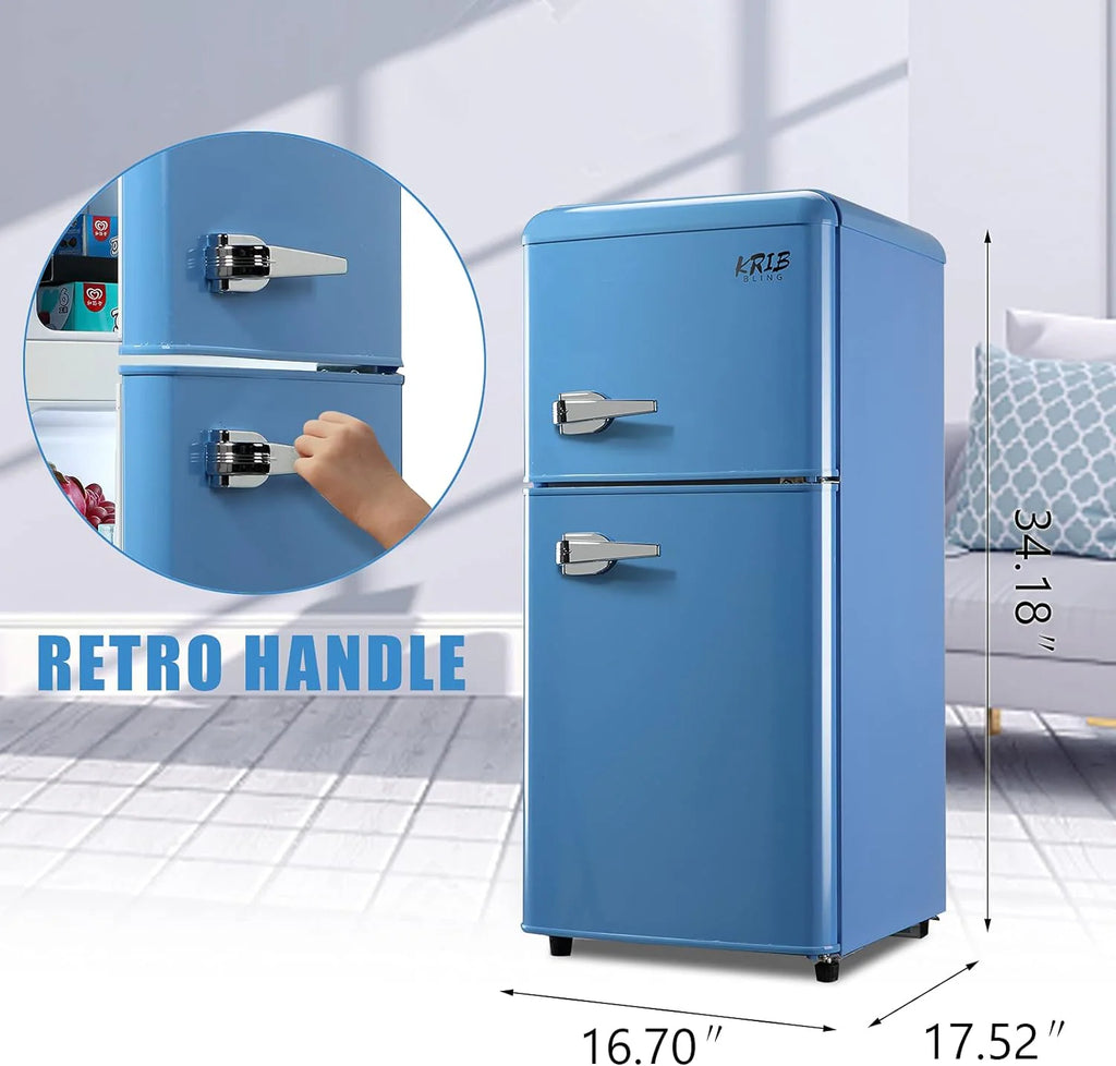 3.5-Cu Ft with Freezer ( Blue ) Garage Ready