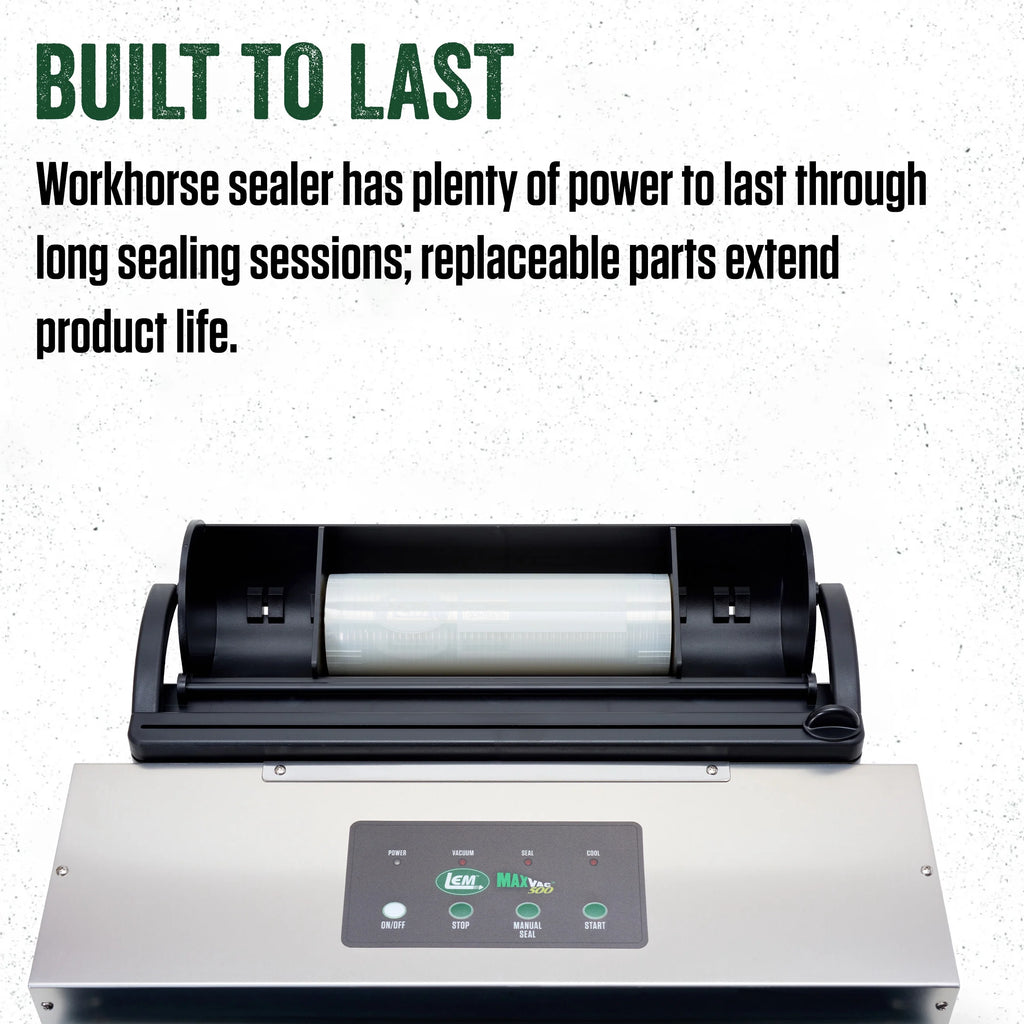 Products Maxvac 500 Aluminum Vacuum Sealer with Cutter