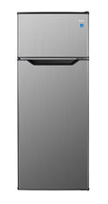 7.4-Cu Ft Counter-Depth 21.5-In Wide Top-Freezer Refrigerator ( Stainless Look ) ENERGY STAR Certified