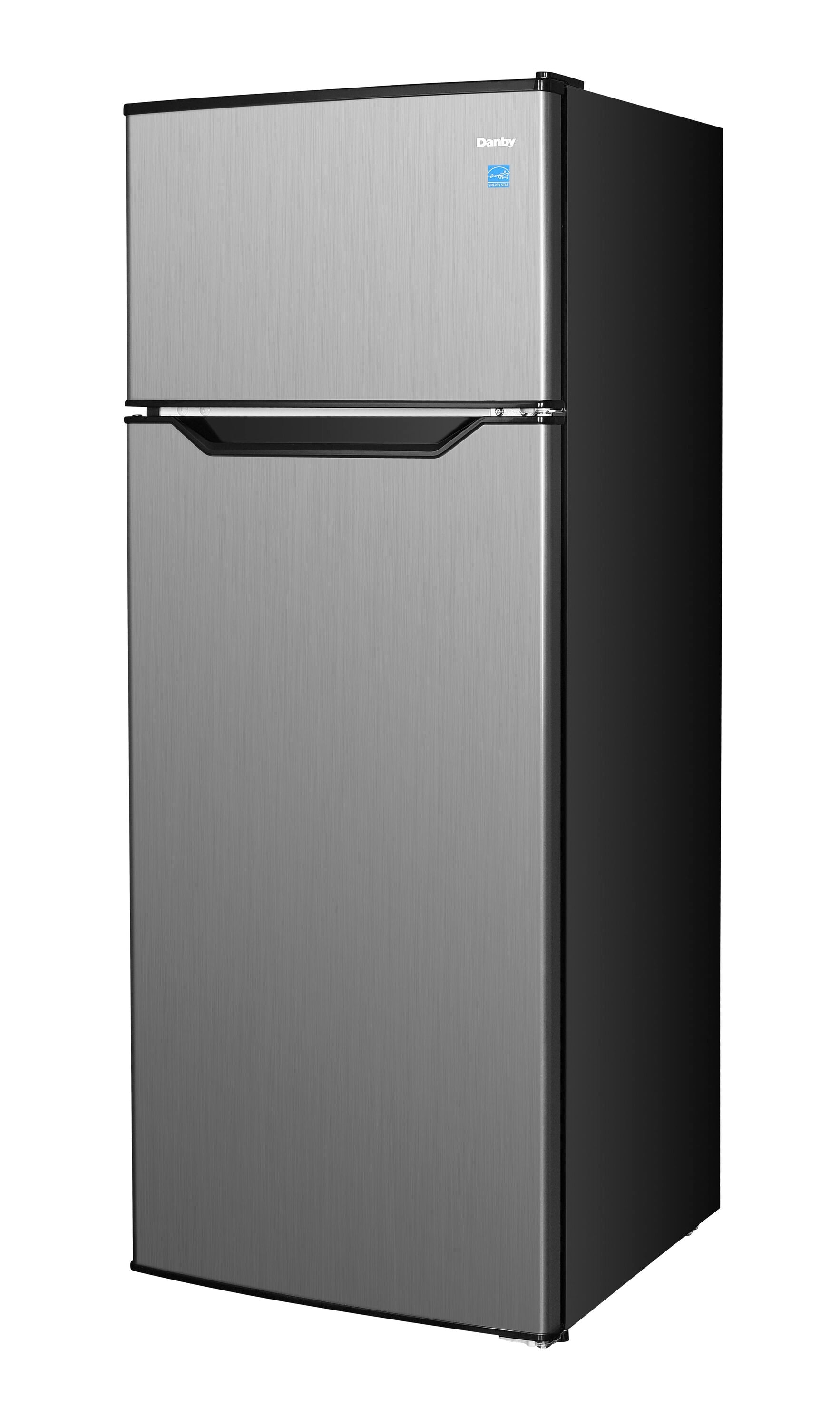 7.4-Cu Ft Counter-Depth 21.5-In Wide Top-Freezer Refrigerator ( Stainless Look ) ENERGY STAR Certified