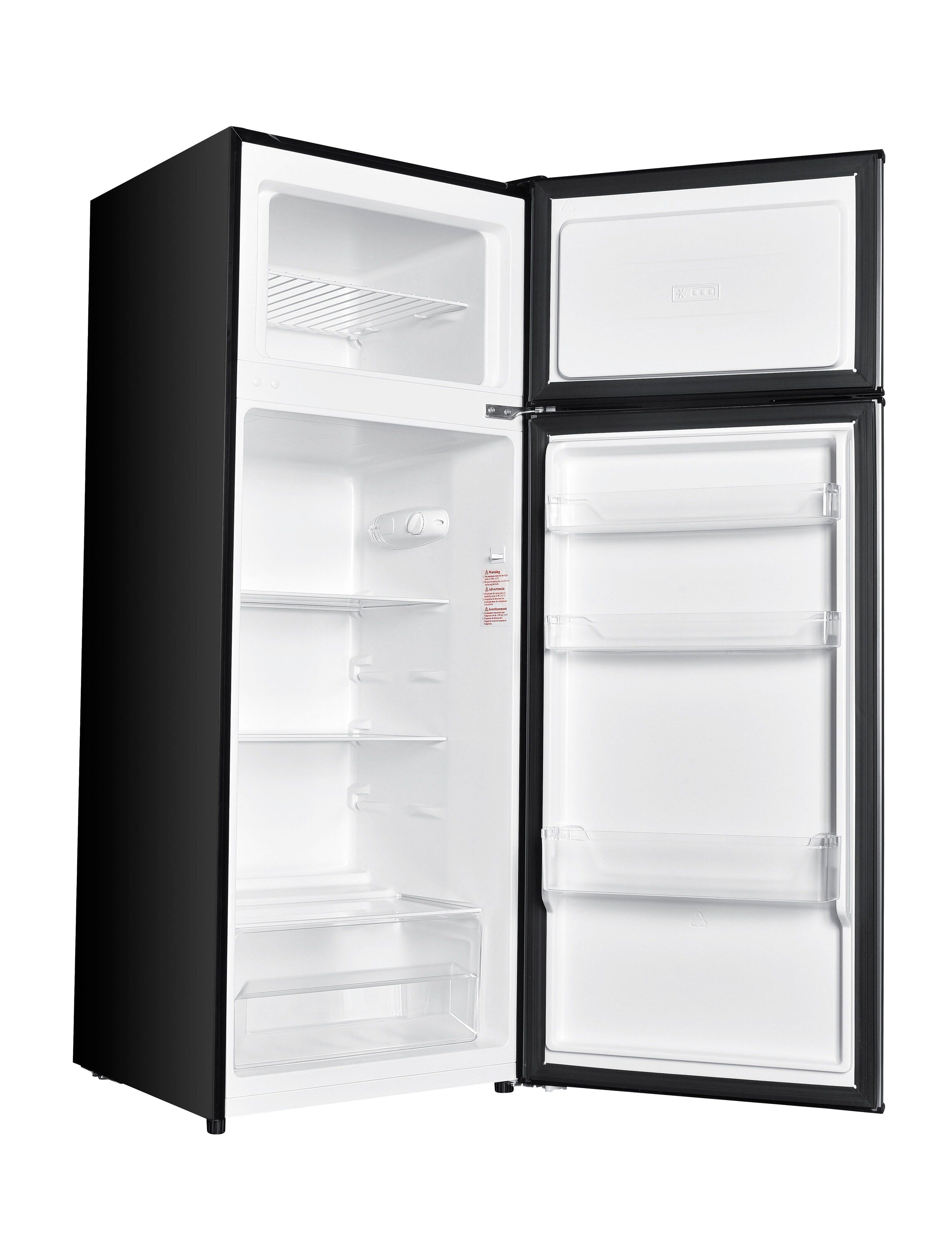 7.4-Cu Ft Counter-Depth 21.5-In Wide Top-Freezer Refrigerator ( Stainless Look ) ENERGY STAR Certified
