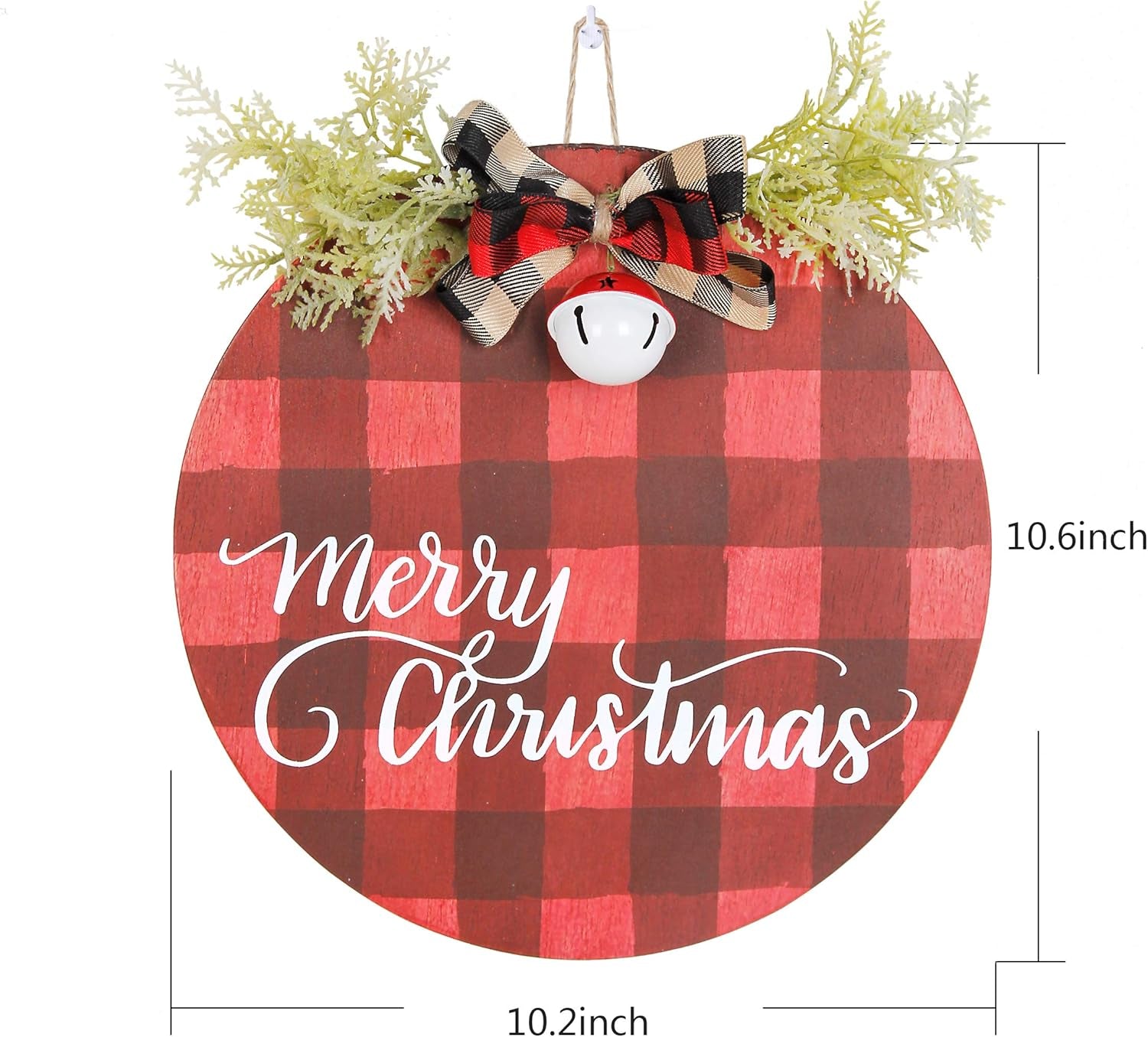 Christmas Door Decorations Christmas Door Wreath Christmas Door Sign Christmas Wall Decor for Christmas Decor Indoor Outdoor Decorations for Christmas Decorations