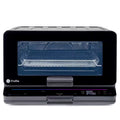 Profile 1,800 W No Preheat Black Toaster Oven with 11-Functions Incl Air Fry, Bake, Broil, and Pizza, Wifi Connected