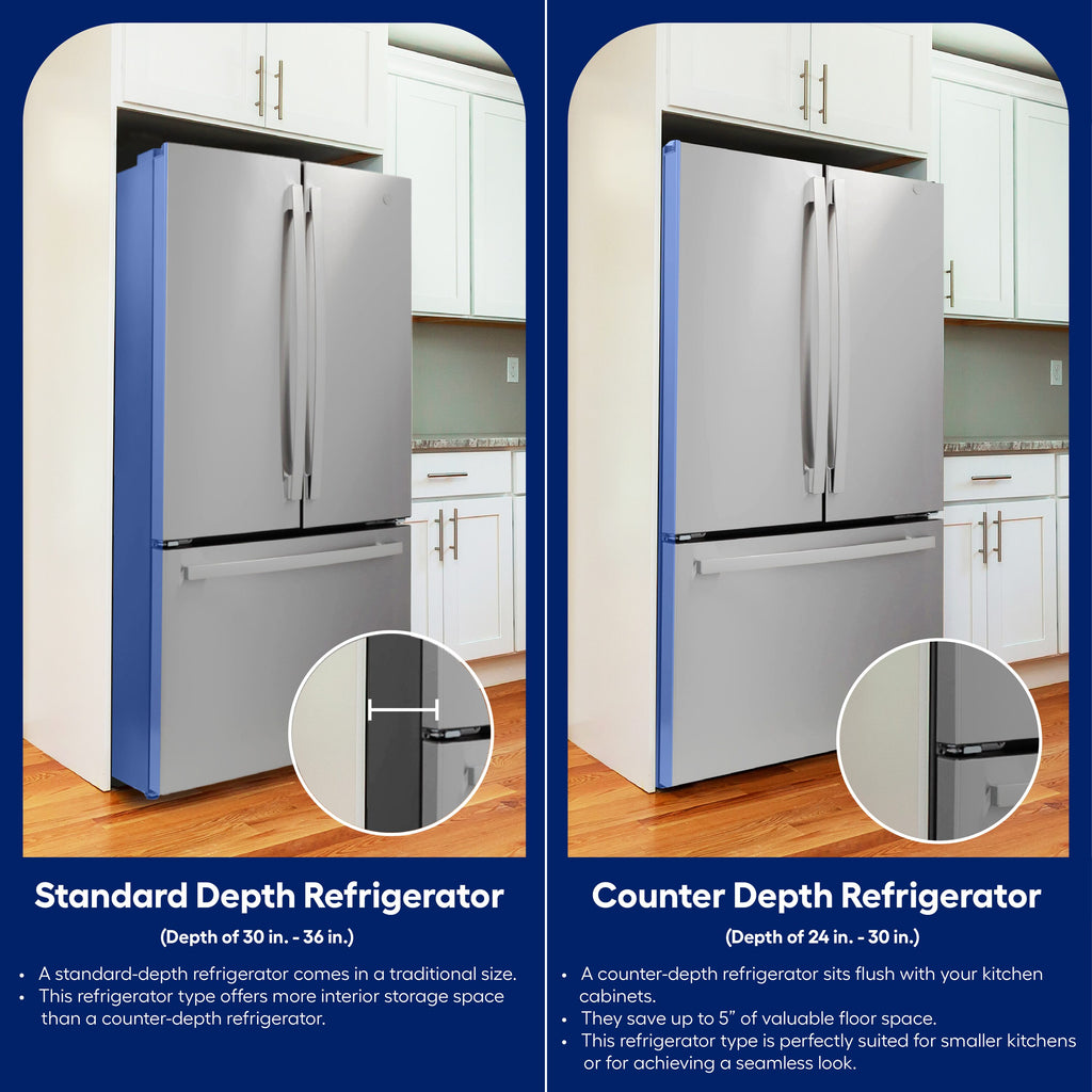 7-Cu Ft Counter-Depth 22-In Wide Top-Freezer Refrigerator ( Stainless Steel ) ENERGY STAR Certified