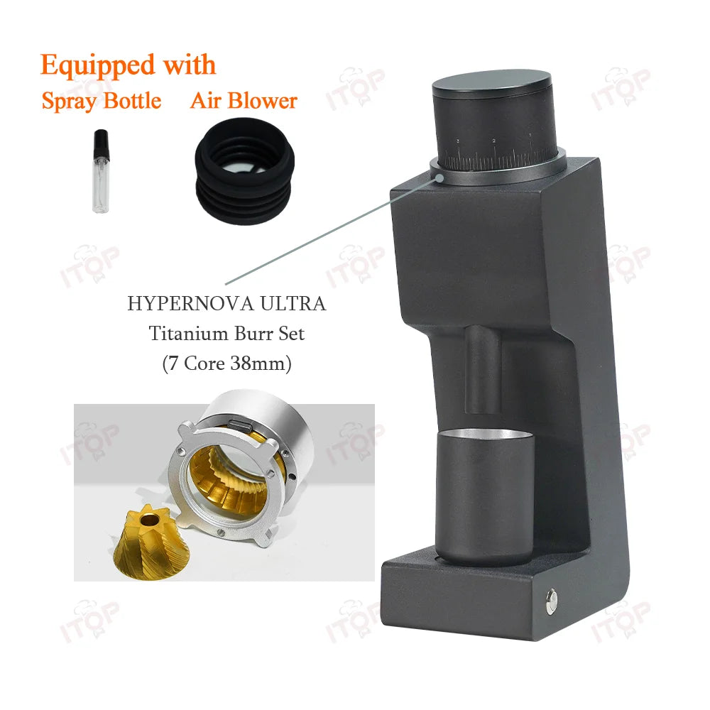 03 Electric Coffee Grinder Seven-Core 48Mm Burr Household Coffee Bean Grinder VS3 Coffee Miller Grinder Espresso 110V 220V