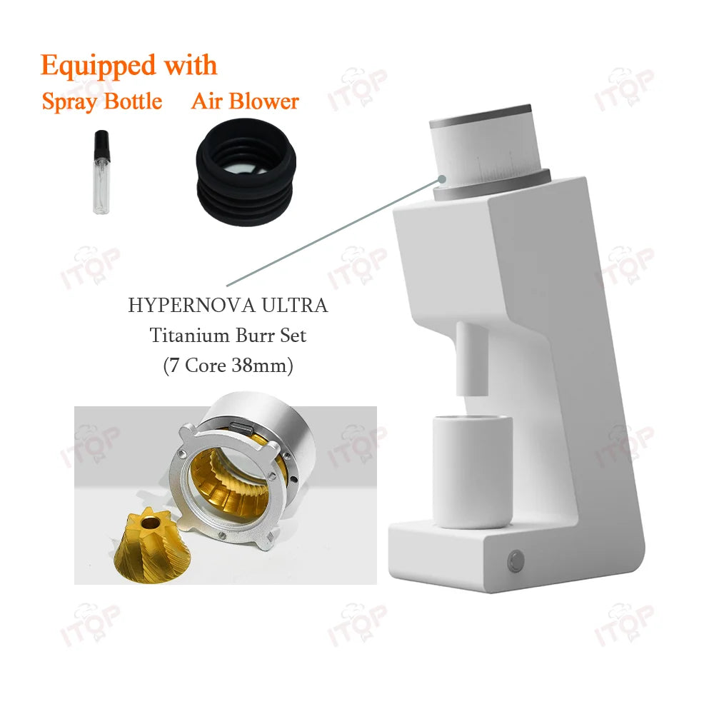 03 Electric Coffee Grinder Seven-Core 48Mm Burr Household Coffee Bean Grinder VS3 Coffee Miller Grinder Espresso 110V 220V