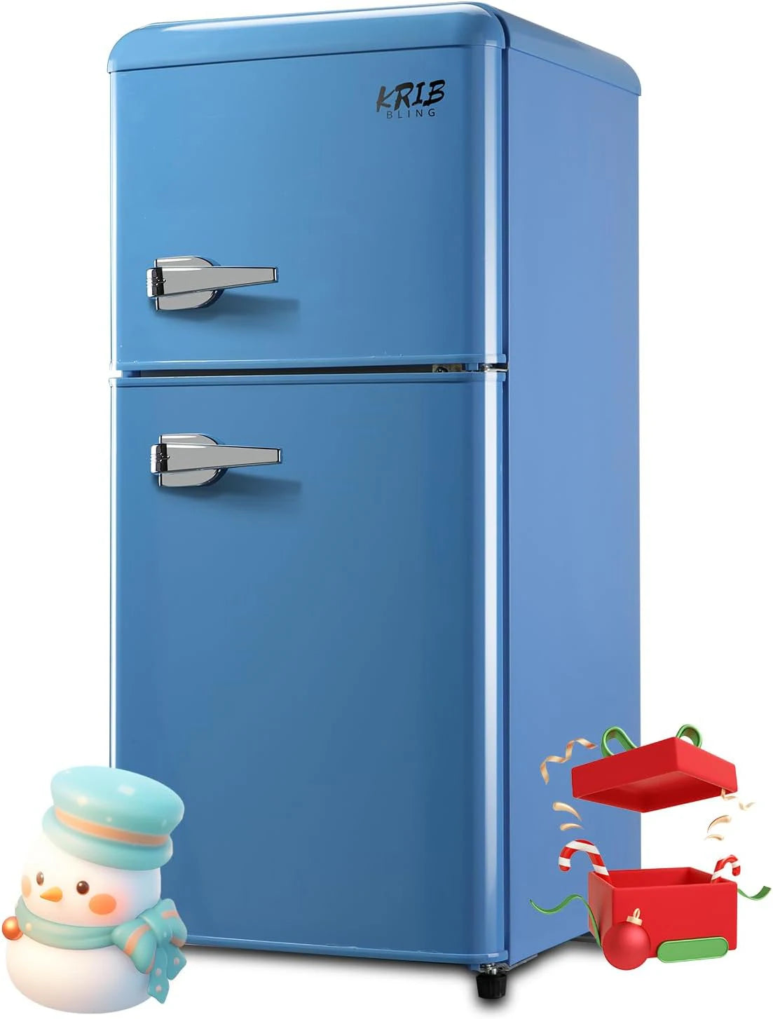 3.5-Cu Ft with Freezer ( Blue ) Garage Ready